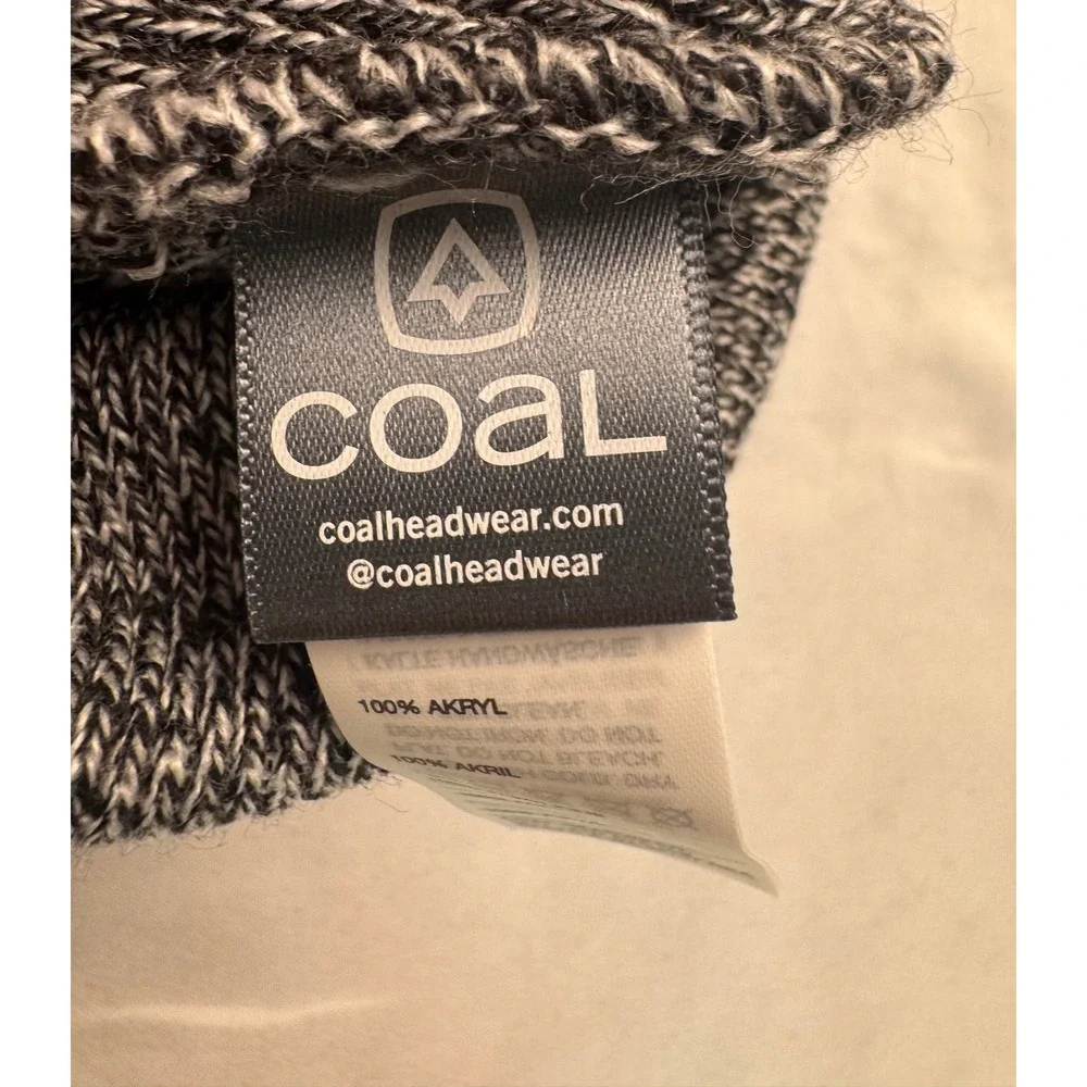 Coal Headwear Beanie Bundle The Uniform Low Grey Marl and Navy Blue Knit Hats